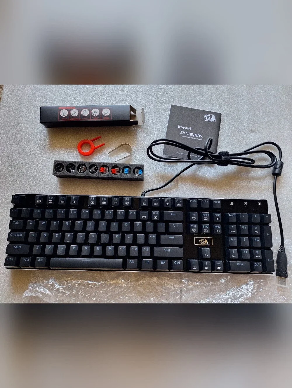 Redragon Devarajas K556 RGB Mechanical Gaming Keyboard - Open Box